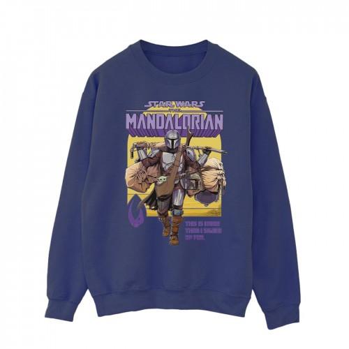 Star Wars Mens The Mandalorian More Than I Signed Up For Sweatshirt