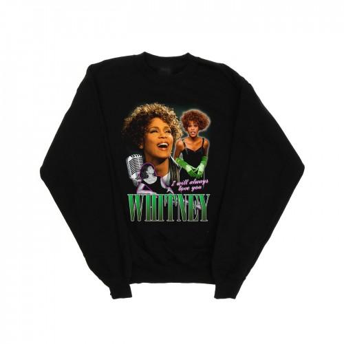 Pertemba FR - Apparel Whitney Houston Heren I Will Always Love You Homage Sweatshirt