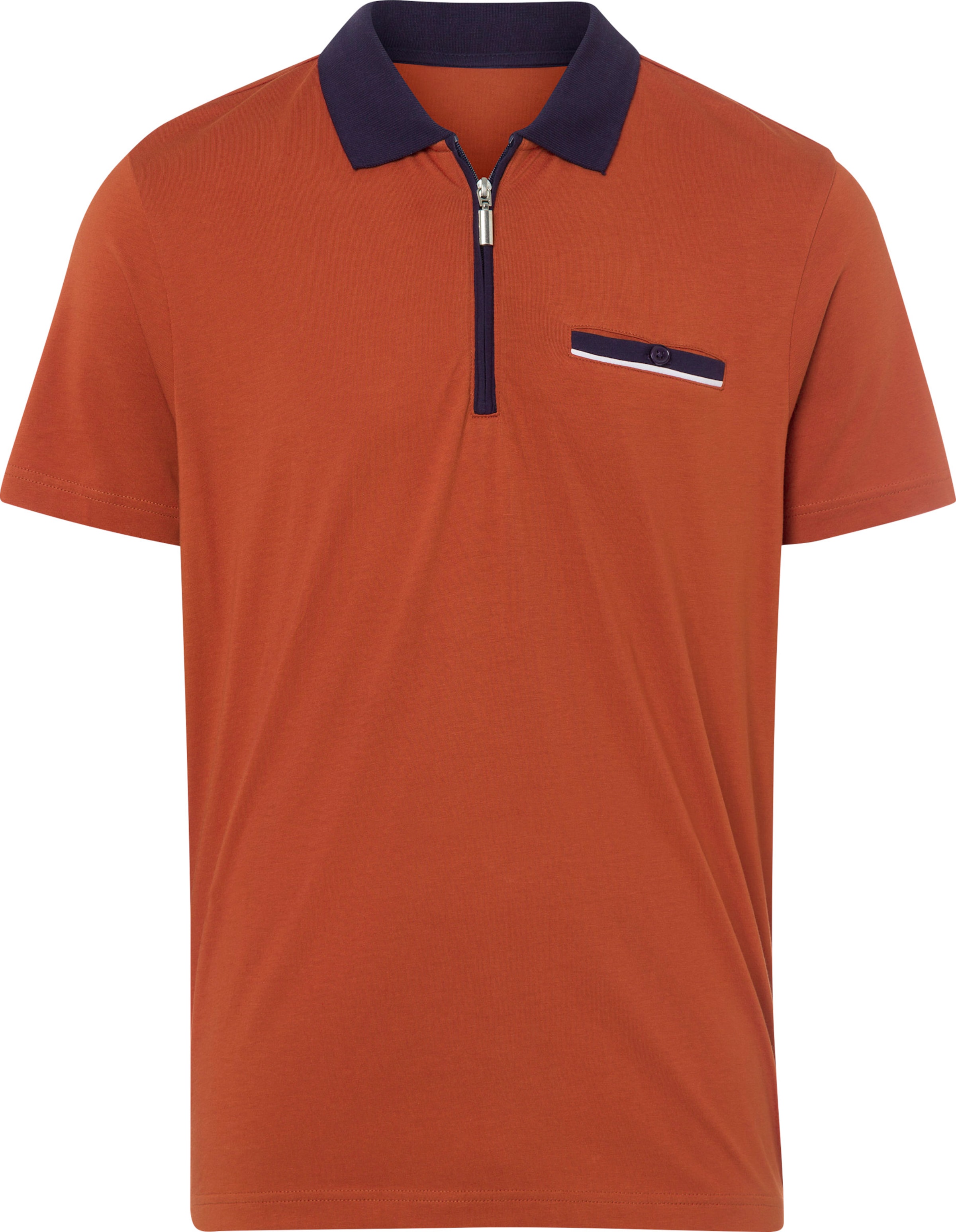 Your Look... for less! Heren Poloshirt roestrood Maat