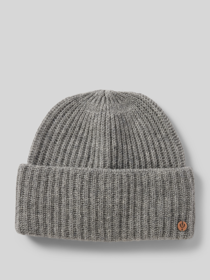 Fraas Beanie met labeldetail