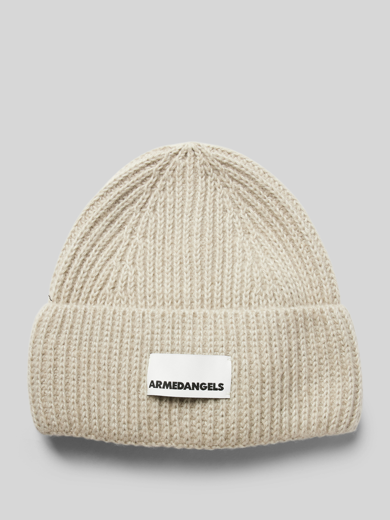 ARMEDANGELS Beanie met labelpatch, model 'Kayaas'