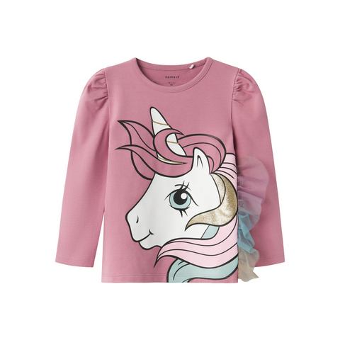 Name It Shirt met lange mouwen NMFSILLE MLP LS TOP CPLG