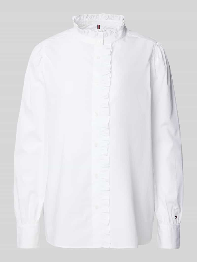 Tommy Hilfiger Blouse met opstaande kraag