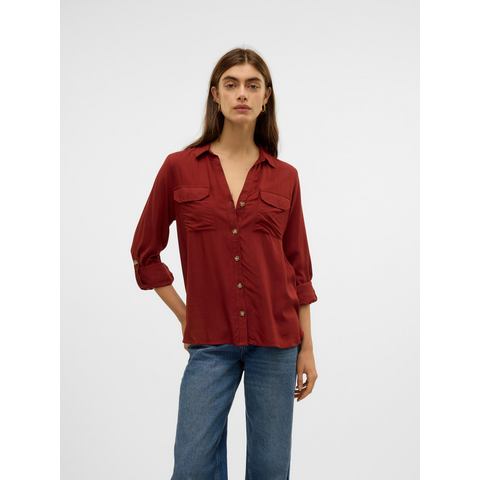 Vero Moda Overhemdblouse VMBUMPY L/S SHIRT NEW WVN GA NOOS