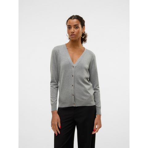 Vero Moda Vest VMSILJE LS V-NECK CARDIGAN GA NOOS