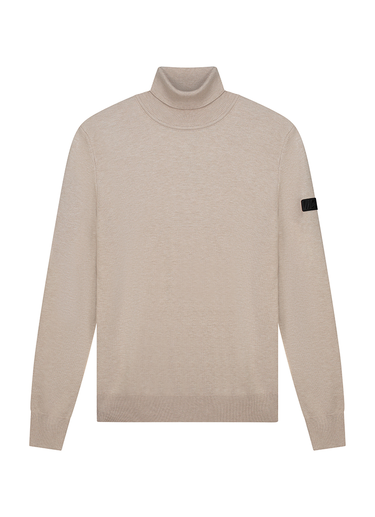 Malelions Male Truien Mm3-aw24-13 Knitted Turtleneck