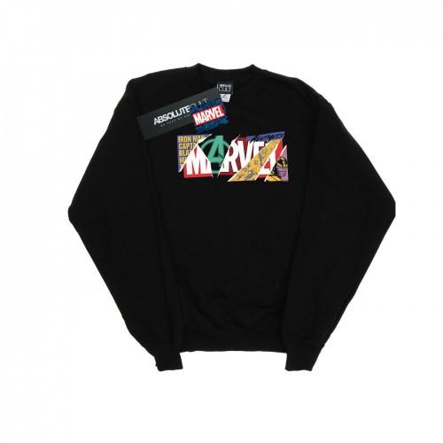 Marvel Girls Collage-logo sweatshirt