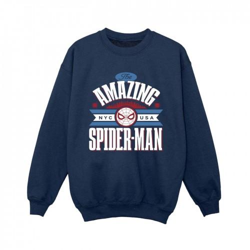 Marvel Boys Spider-Man NYC geweldig sweatshirt