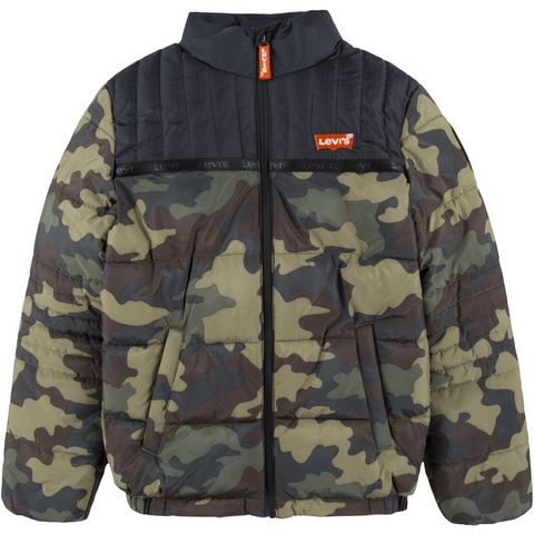 Levi's Kidswear Winterjack AOP COLOR BLOCK PUFFER