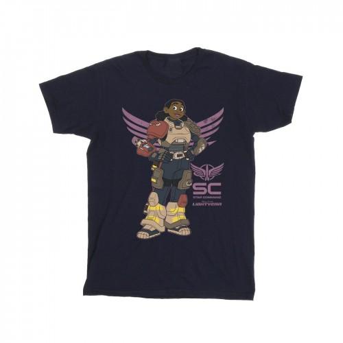 Disney meisjes Lightyear Izzy Star Command katoenen T-shirt