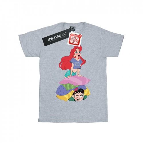 Disney meisjes Wreck It Ralph Ariel en Vanellope katoenen T-shirt