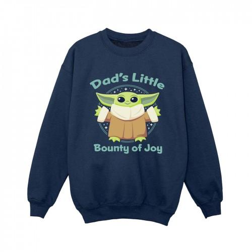 Star Wars Boys The Mandalorian Bounty Of Joy Sweatshirt