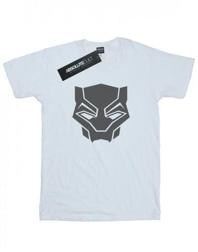 Marvel Girls Black Panther zwart op zwart katoenen T-shirt