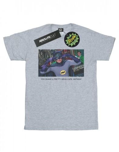 DC Comics Batman TV-serie Mean katoenen T-shirt met cape voor meisjes