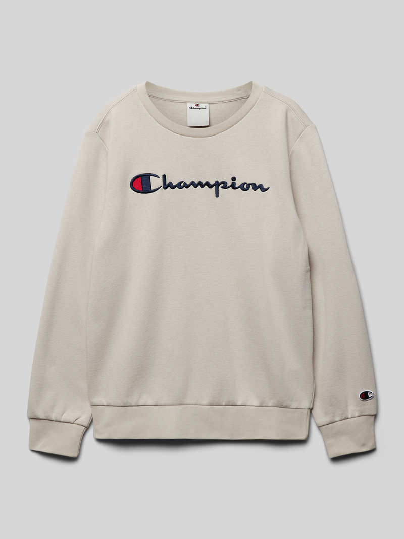 Champion Sweatshirt met labelstitching