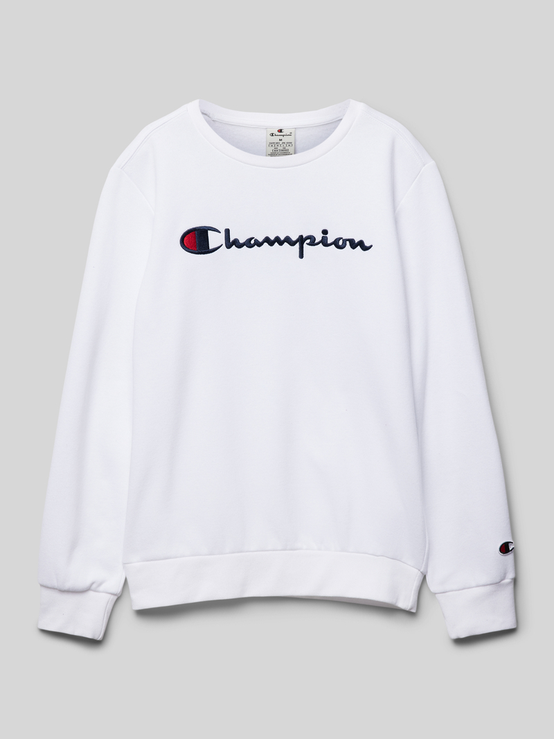 Champion Sweatshirt met labelstitching