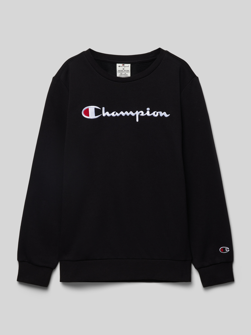 Champion Sweatshirt met labelstitching