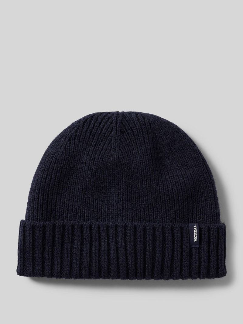 MCNEAL Beanie met labeldetail