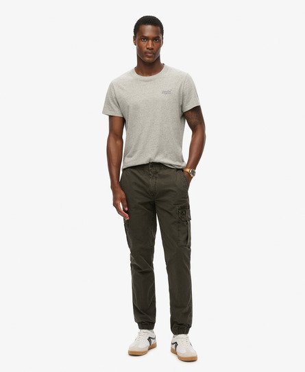 Superdry Mannen Para Slimfit Cargobroek Groen