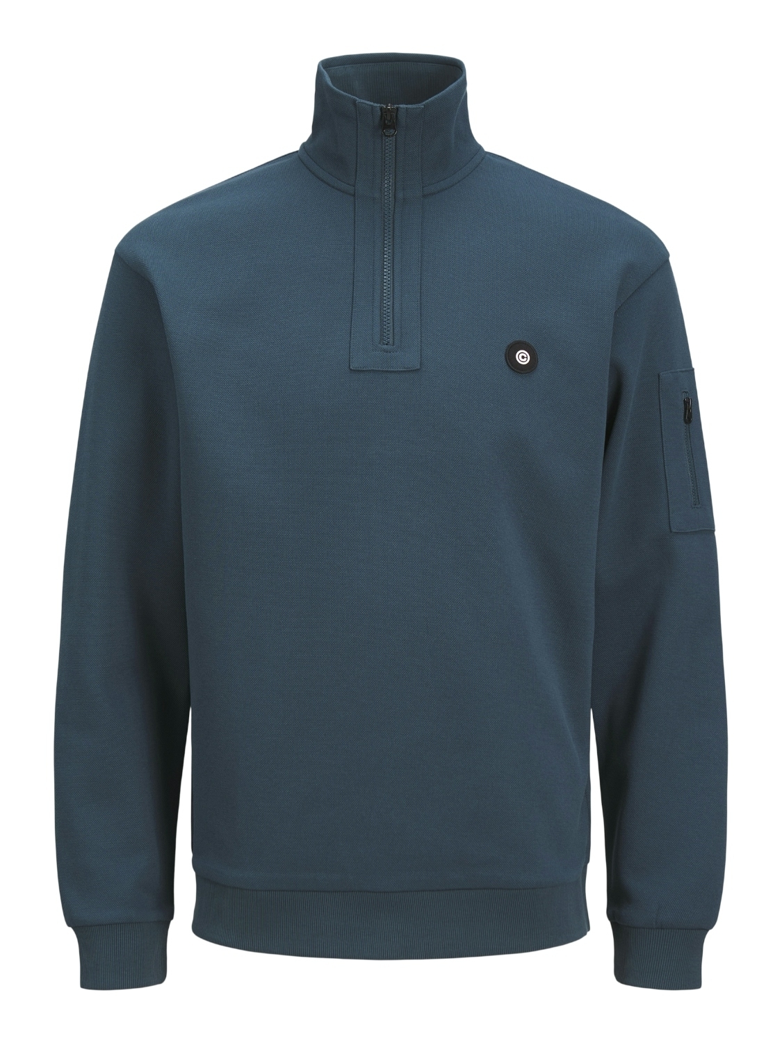 Jack & Jones Male Truien Jcodonald Half Zip Sweat Smu 12271425