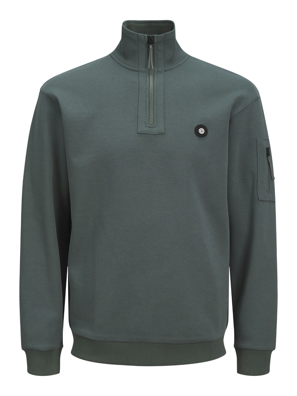 Jack & Jones Male Truien Jcodonald Half Zip Sweat Smu 12271425