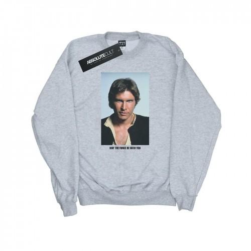 Star Wars Mens Han Solo May The Force Sweatshirt