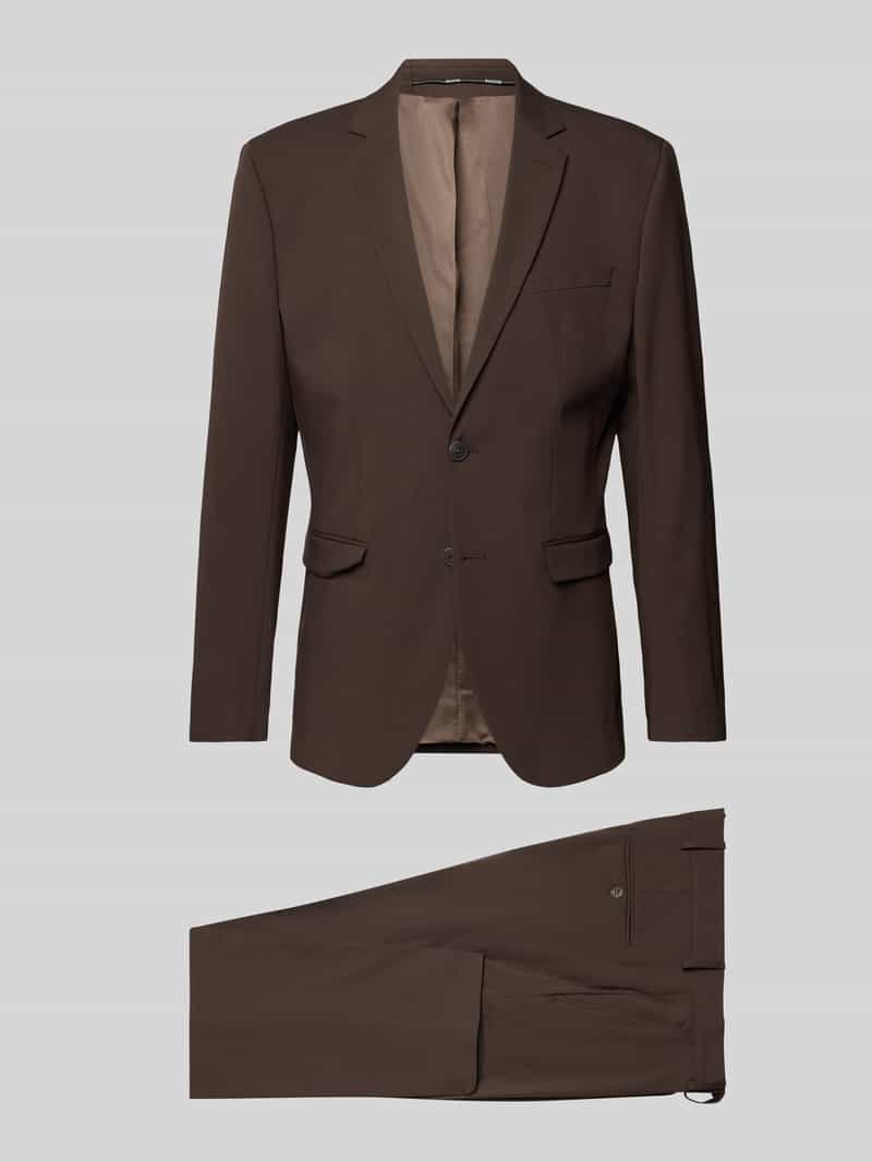 Selected Homme Slim fit pak met klepzakken, model 'LIAM'