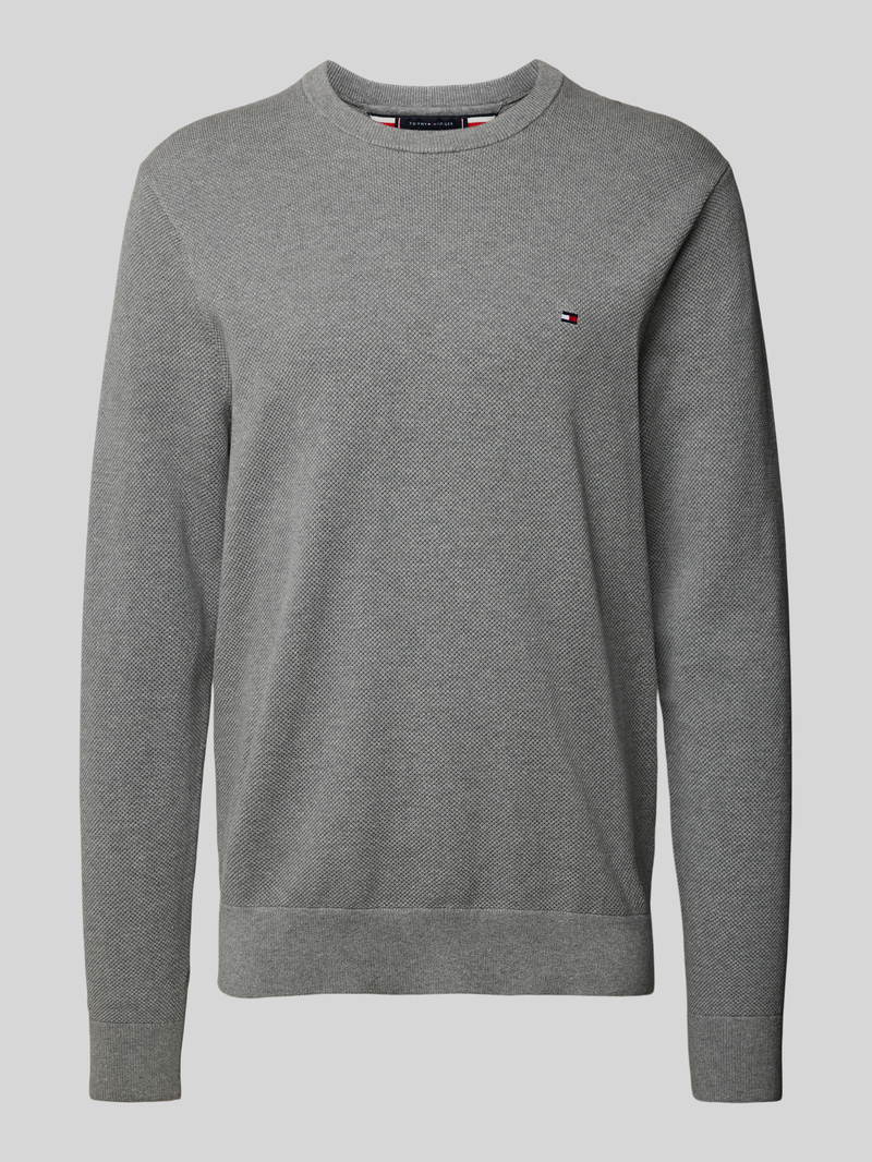 Tommy Hilfiger Gebreide pullover met logostitching