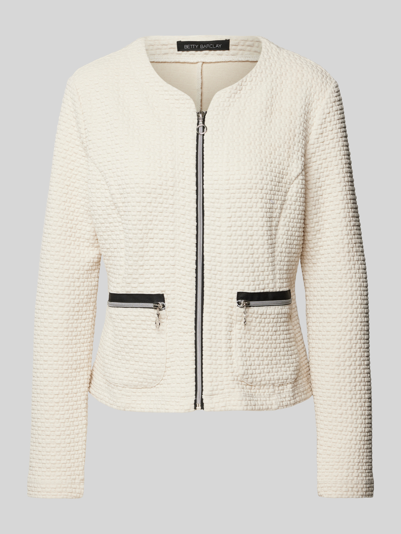 Betty Barclay Blazer met structuurmotief