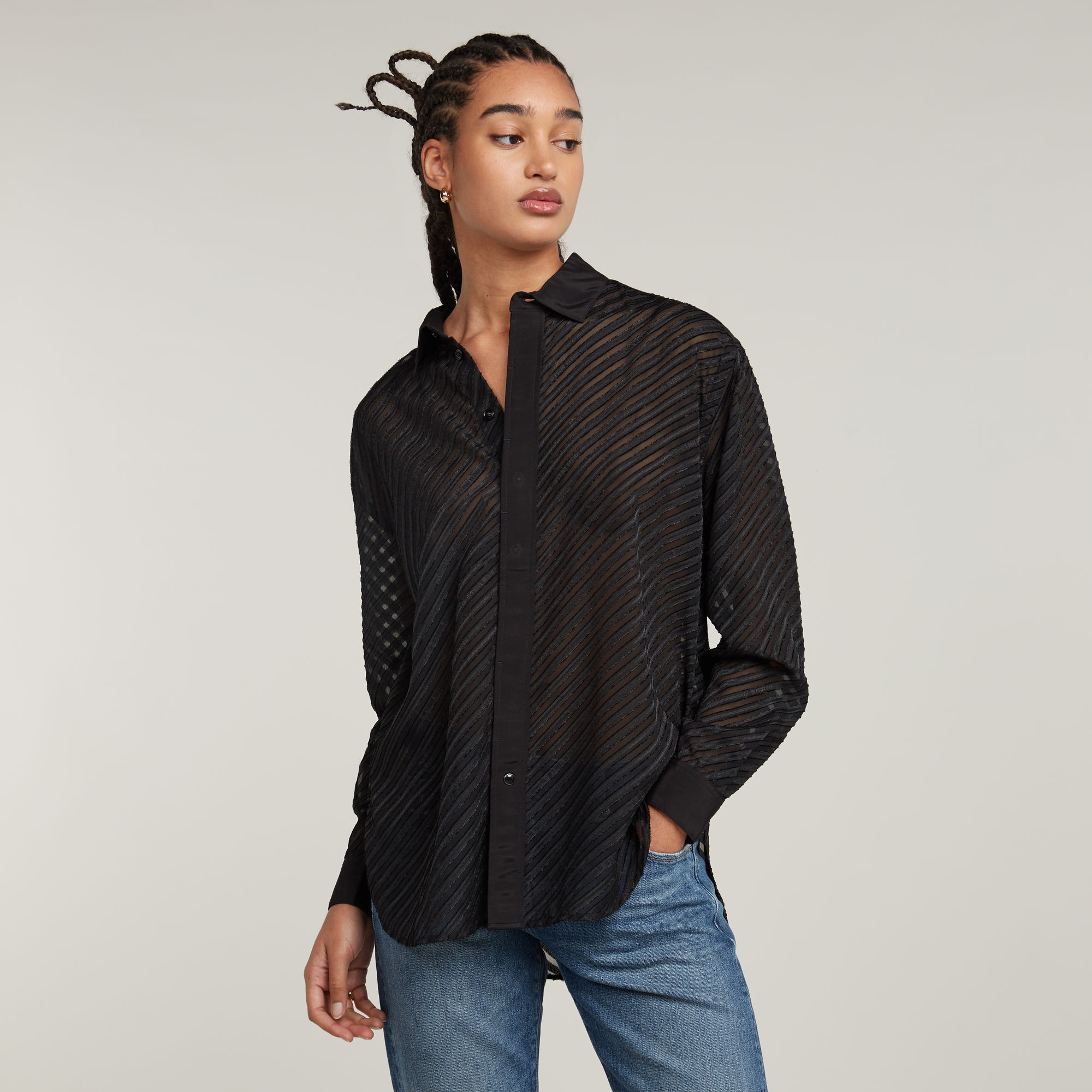 G-Star RAW Boyfriend Blouse - Meerkleurig - Dames