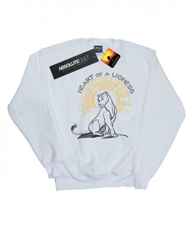 Disney heren The Lion King Movie hart van een leeuwin katoenen sweatshirt