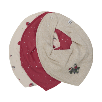 PIPPI Bandana 3-pack Echt rood