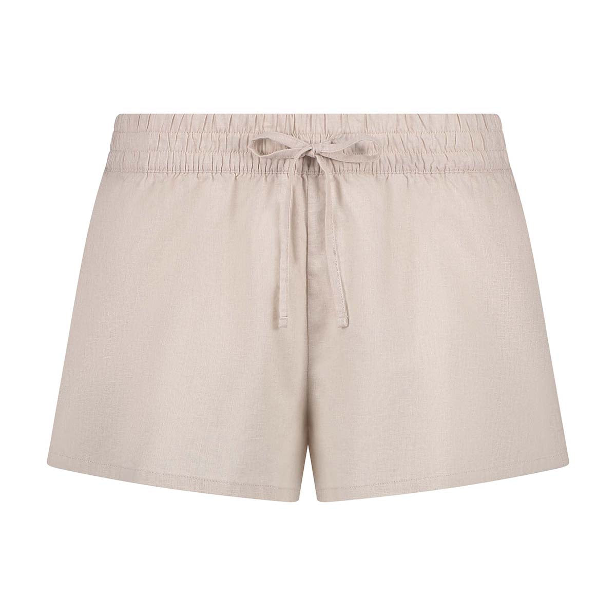 Hunkemöller Linen korte broek, beige