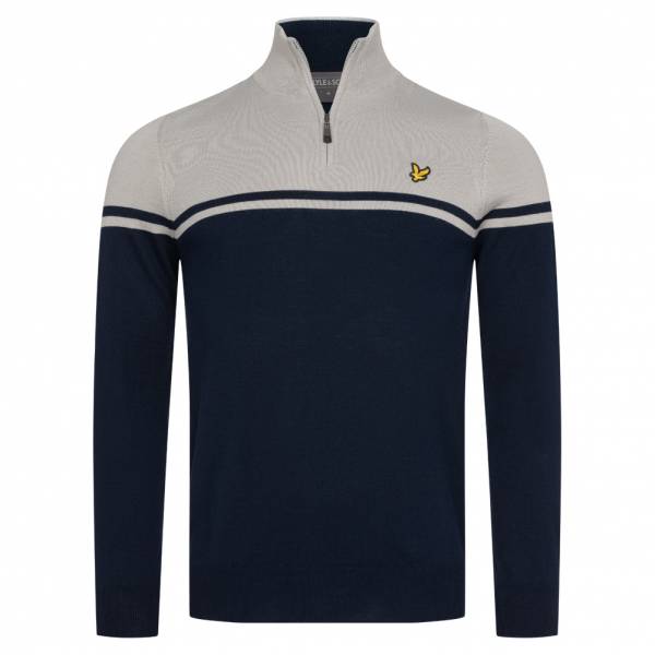 Lyle and Scott Lyle & Scott Croft 1/4 Zip Heren Trui KN1241G-Z05