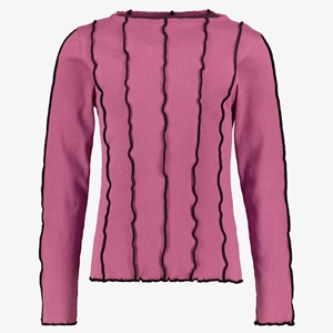 MyWay meisjes longsleeve sjhirt roze zwart