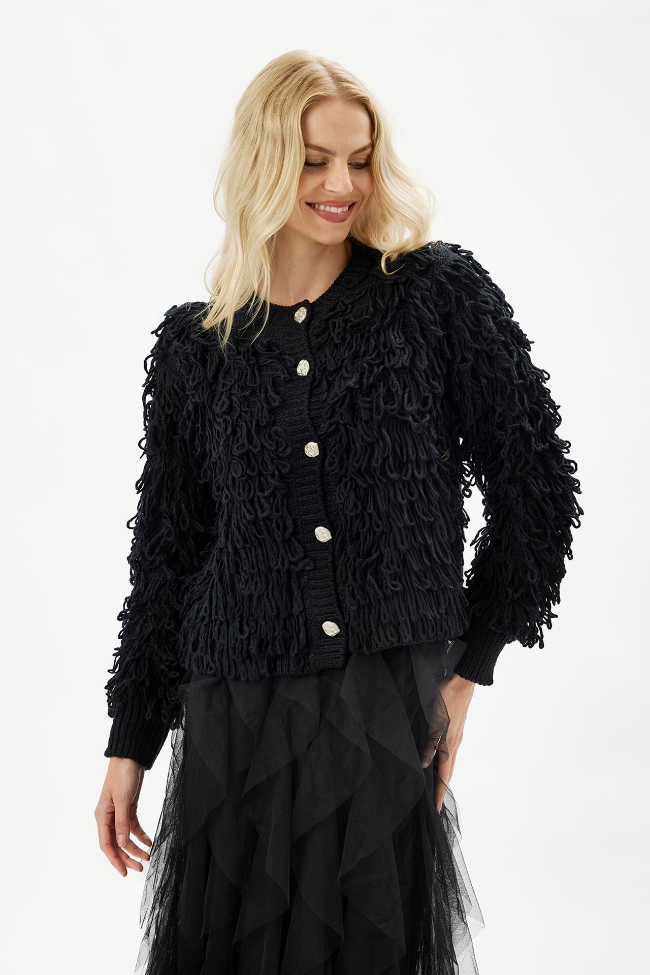 IN FRONT RITS CARDIGAN 16271 999 (Black 999)