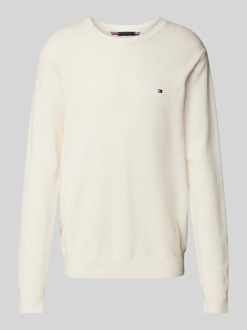 Tommy Hilfiger Gebreide pullover met logostitching