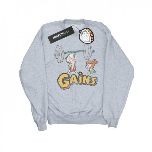 The Flintstones De Flintstones Boys Bam Bam krijgt een Distressed Sweatshirt