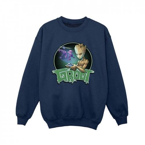 Marvel Boys Guardians of the Galaxy Groot Gaming Ring-sweatshirt