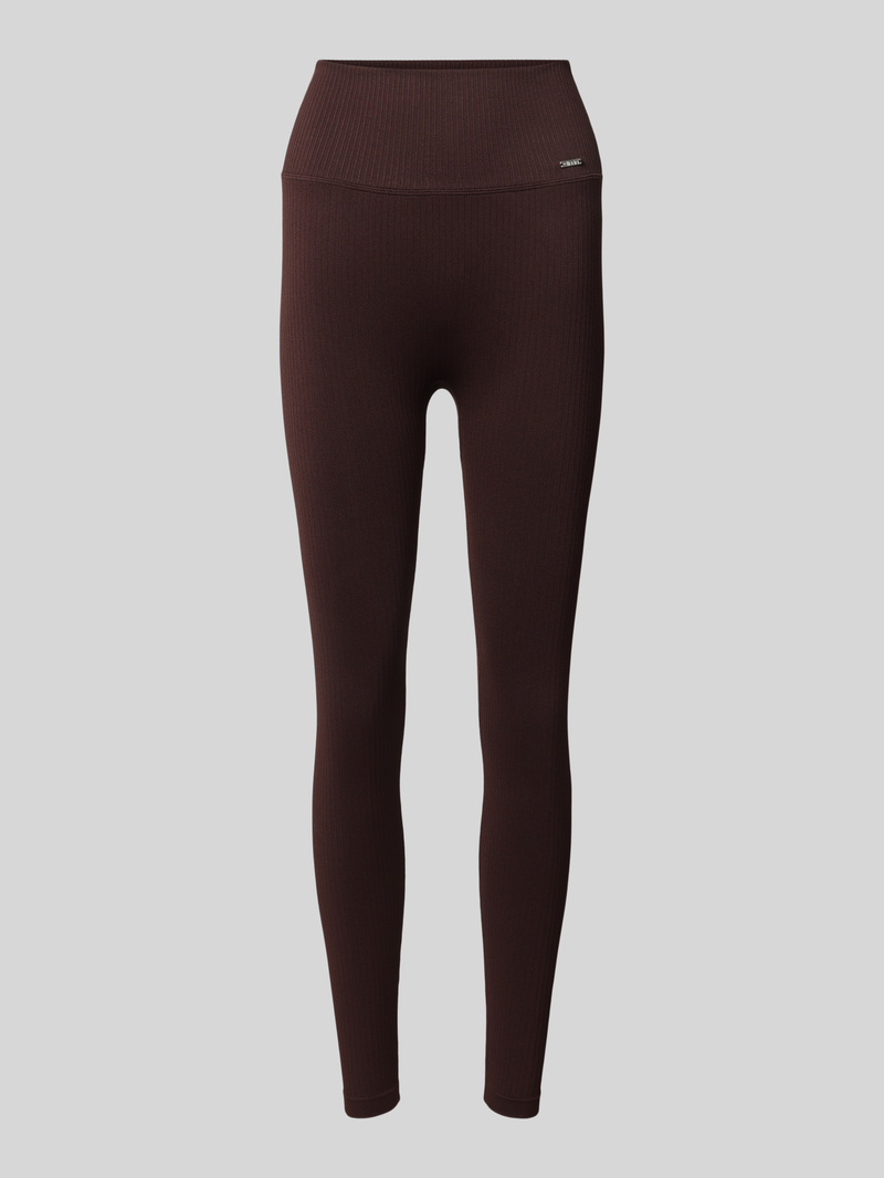 AIMN Sportlegging met elastische band en labeldetail