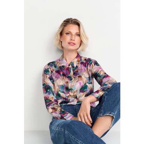 Rich & Royal Blouse met lange mouwen met bloemenprint all-over