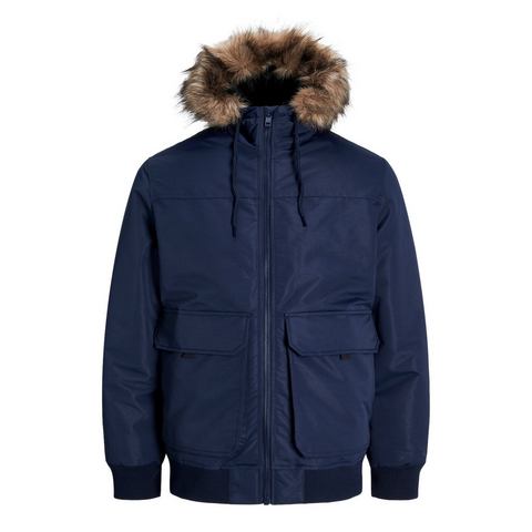 Jack & Jones Bomberjack JJCONSTRUCT FAUX FUR BOMBER