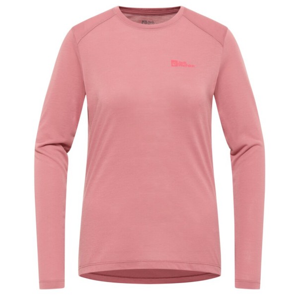 Jack Wolfskin  Women's Vonnan L/S Tee - Longsleeve, roze