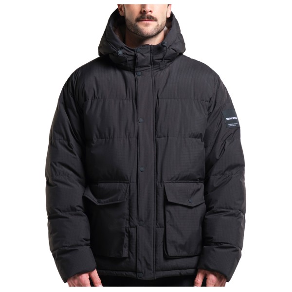 Dedicated  Puffer Jacket Vasa - Winterjack, zwart/grijs