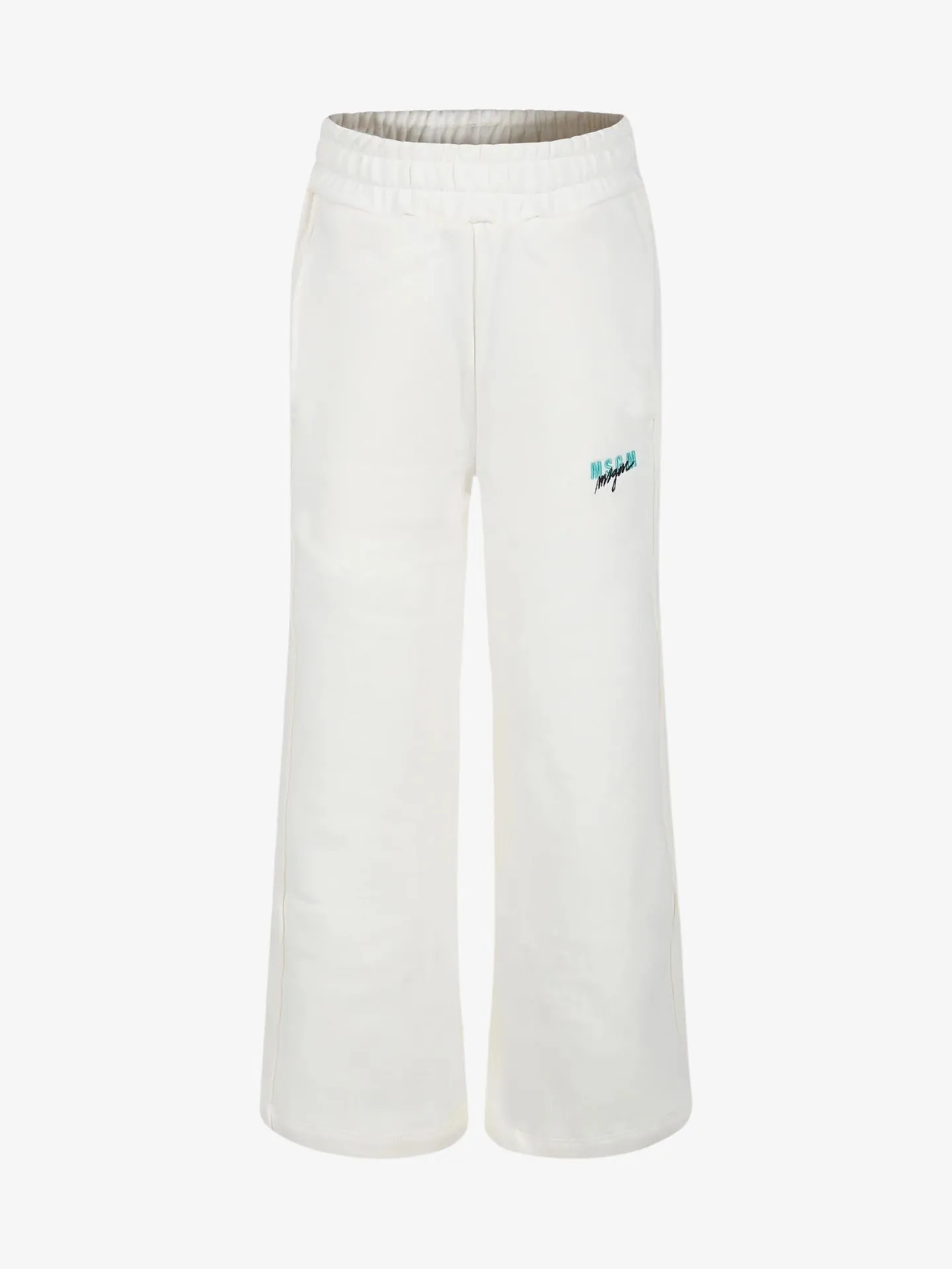 Msgm Meisjes flared broek creme