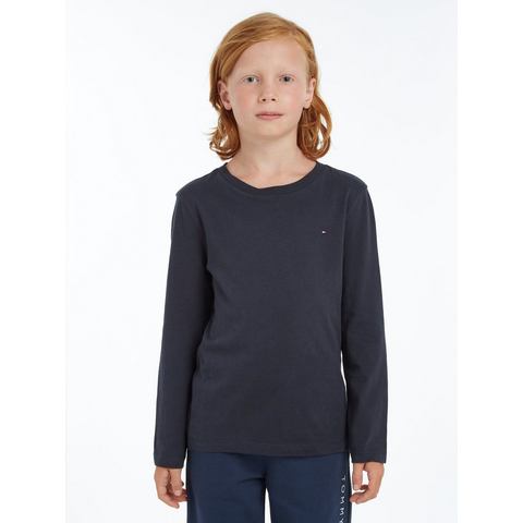 Tommy Hilfiger Shirt met lange mouwen BOYS BASIC CN KNIT L/S