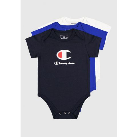 Champion Shirt met lange mouwen 3PK SHORTSLEEVE BODYSUITS (3-delig, Set)