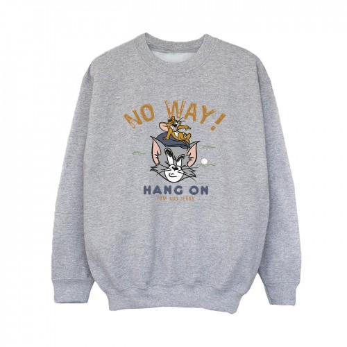 Tom And Jerry Tom en Jerry Boys hangen aan het golfsweatshirt