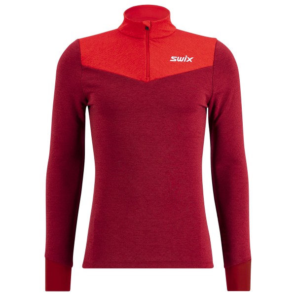 Swix  Nordic Midlayer Half Zip - Sportshirt, rood