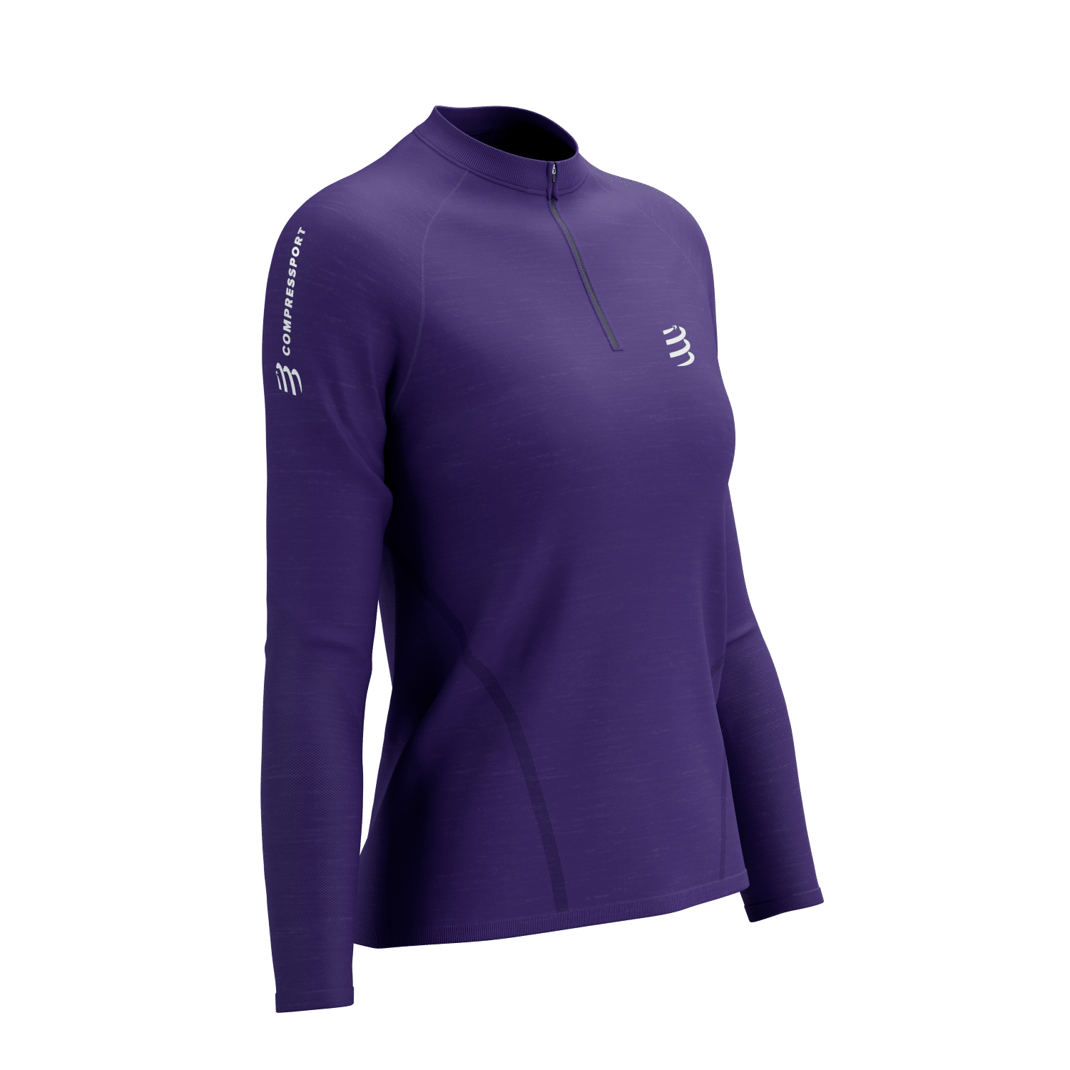 Compressport Trail HZ LS Tshirt dames - PAARS - Dames